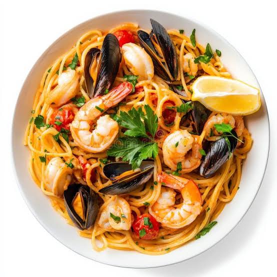 Linguine con Mariscos
