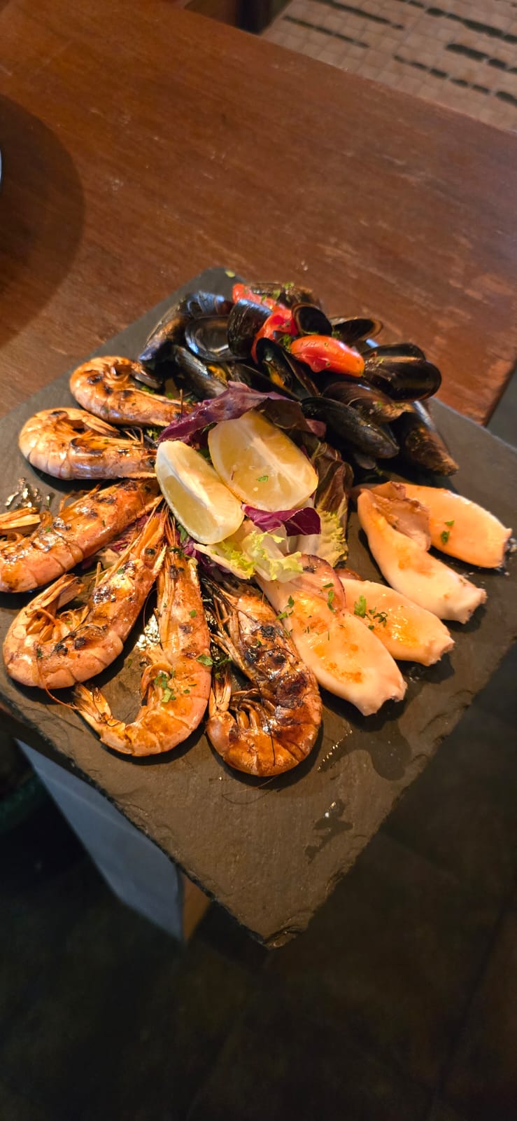 Plato de Mariscos Mediano